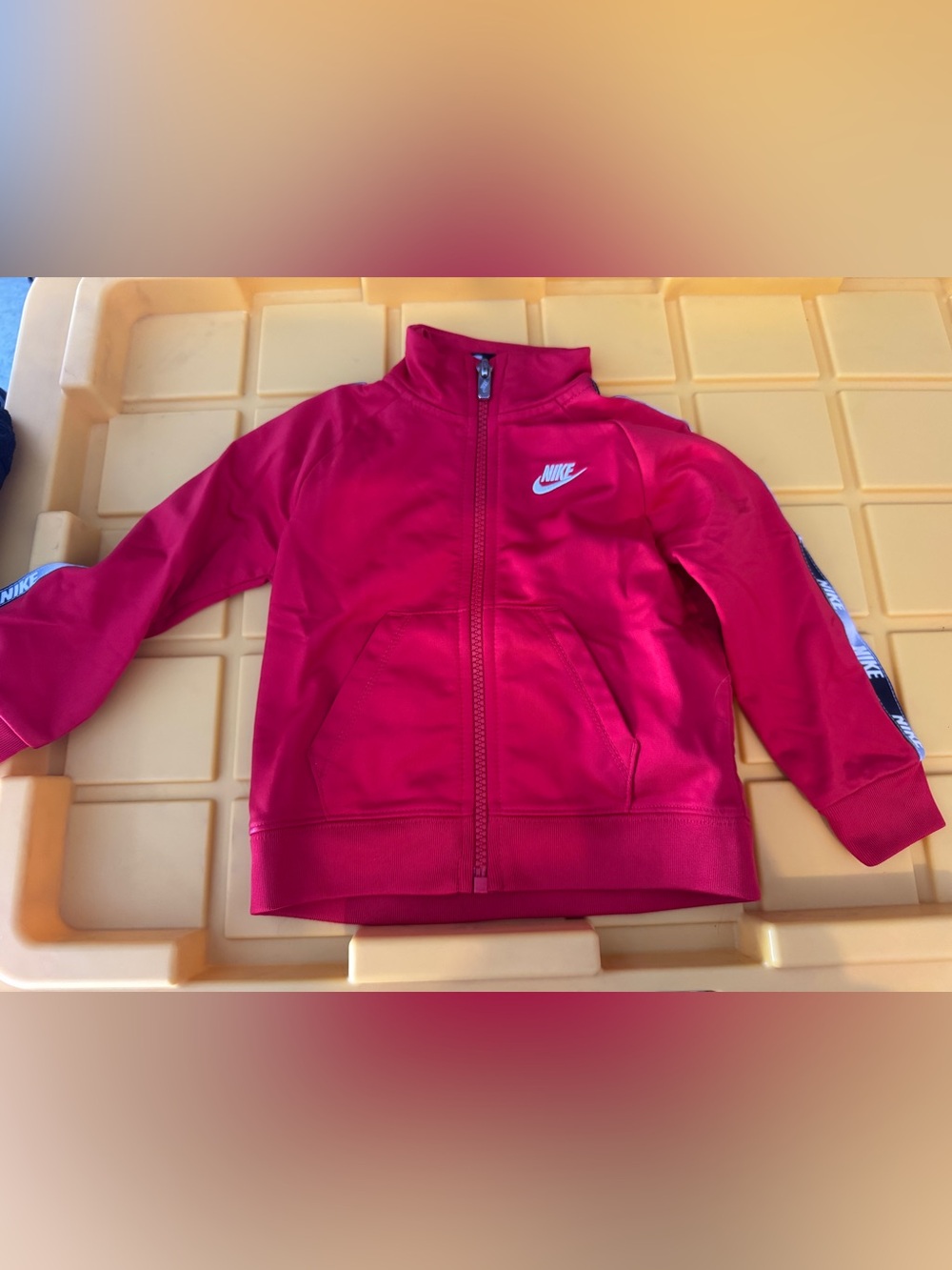 Nike Kids Hot Pink Full-Zip Hoodie Jacket